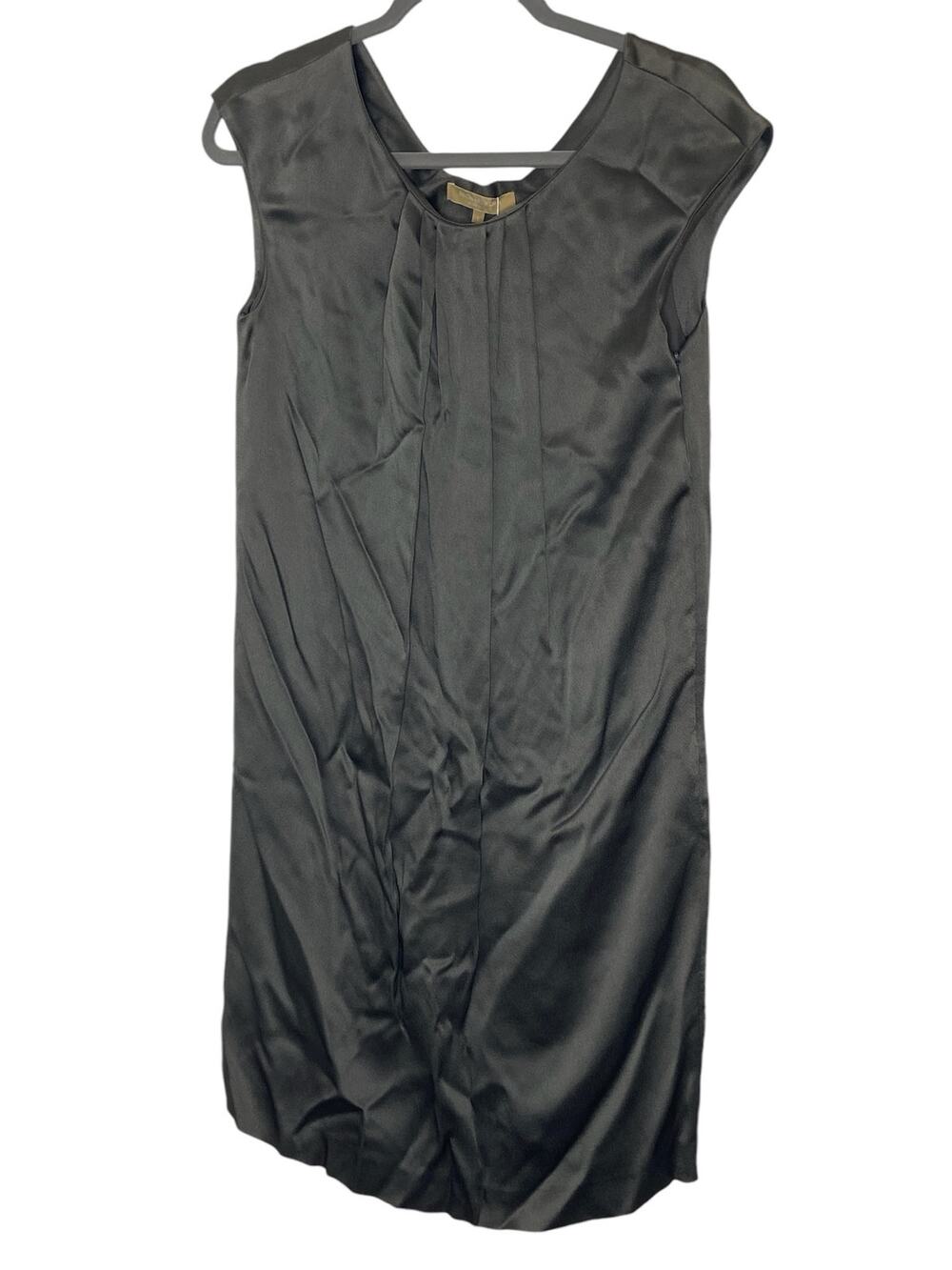 Michael Kors Mini Shift Dress Pleated Made in Italy Work Office Party Cocktail 6